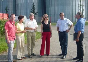 Uwe Hengherr, Elvira Drobinski-Weiß, MdB, Peter Ohnemus, Ulrike Weidt, Karl-Rainer Kopf, Horst Queck